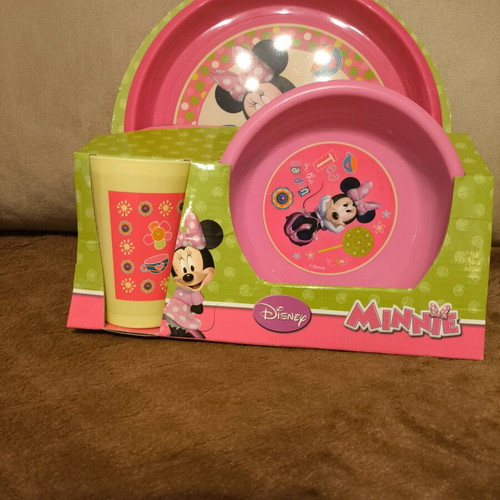 Minnie Mouse kids dining set new