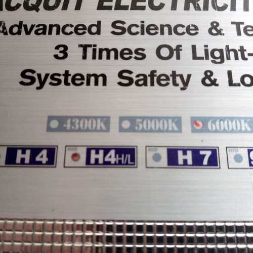 Bi-Xenon H4 Kit 6000K Cold White Lights Welldone new