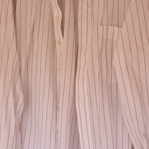 Shirt with red stripes like new, size XL