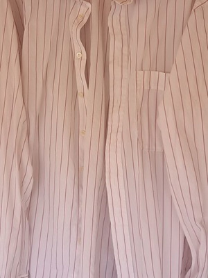 Shirt with red stripes like new, size XL