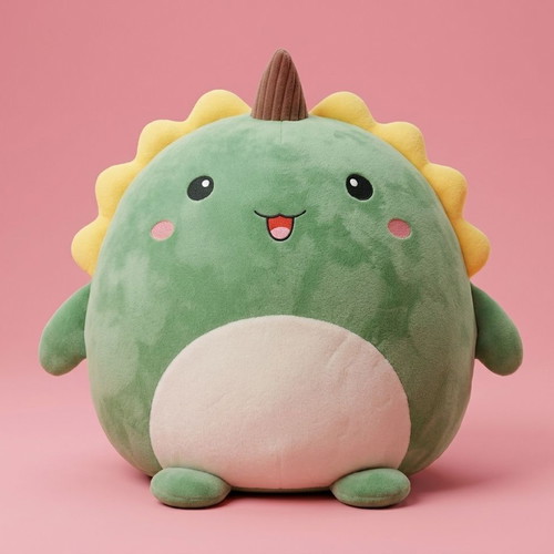 Plush decorative dinosaur toy like new