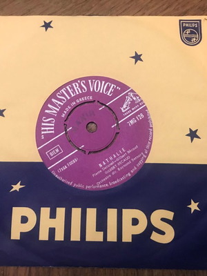 7" vinyl Gilbert Bécaud - Nathalie / Ma Souris Danse used