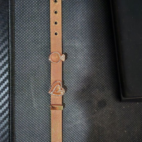 Loisir women's stainless steel bracelet Fantasy collection rose gold like new