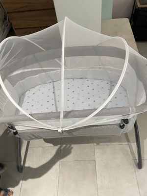 Kinderkraft Baby Cradle used with adjustable height and mosquito net
