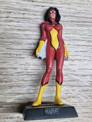 Φιγούρα Spiderwoman Eaglemoss Marvel σαν καινούργια, 9 cm