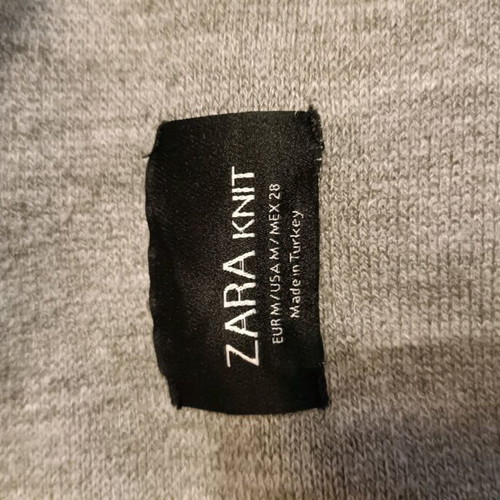Wool cardigan coat Zara used, black size M