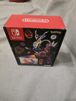 Nintendo Switch OLED Scarlet & Violet Edition new, Greek