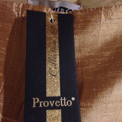Provetto Collection 100% Silk Pants Size S New, Gold
