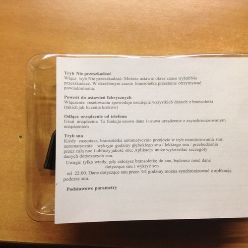 Smart Bracelet M4 new with opened packaging