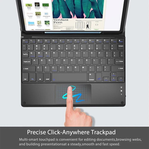 Bluetooth Keyboard Case with Backlit Touchpad for Lenovo Idea Tab 11"