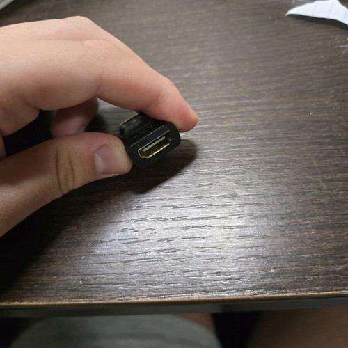 Mini HDMI to HDMI adapter like new