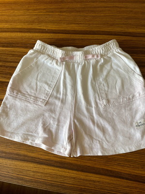 Soft pink shorts like new, size 12 years