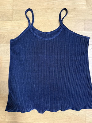 Blue medium tank top