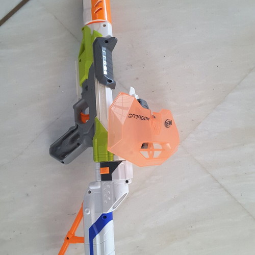 Plastic Toy Guns with Foam Darts and Accessories like new
