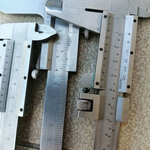 Calipers used, set of 3 different sizes