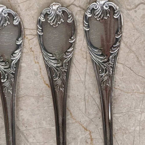 Christofle Marly dinner forks used, set of 3 pieces
