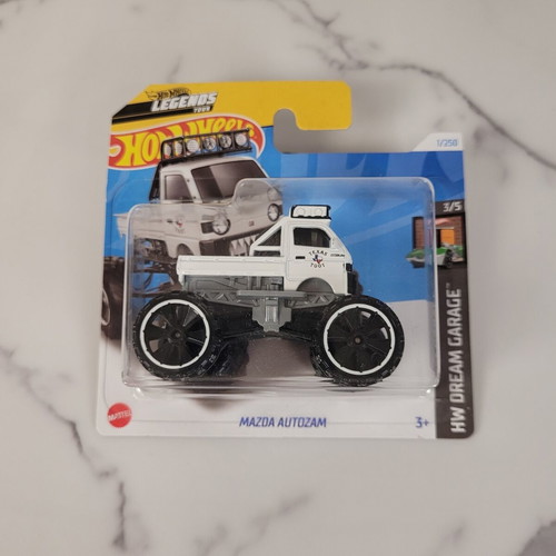 Hot Wheels Mazda Autozam white 2024 new