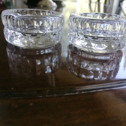 Costa boda ashtrays like new, set of 2 pieces