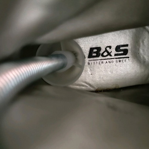 B&S Sneakers gold-silver like new, size 38