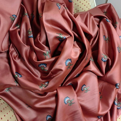 Satin fabric new, 280 cm wide and 5 meters long