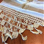  Παραδοσιακός τσεβρες μεταξωτός χειροποίητη δαντελα με βελονάκι