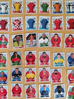 Αυτοκόλλητα ποδοσφαίρου topps σαν καινούργια