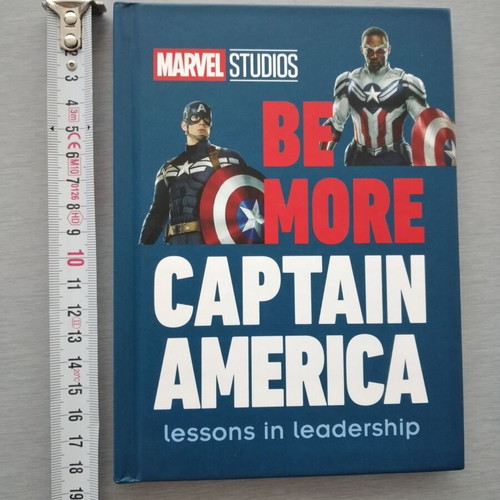 Marvel Studio Book Be More Captain America Lessons in Leadership hardcover like new
