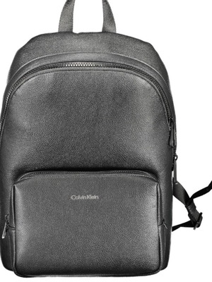 Calvin Klein Must Campus Backpack new, black eco-leather
