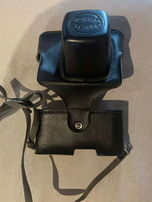 Zenit ET φωτογραφική μηχανή μεταχειρισμένη με φακό Helios-44M-6 58mm f/2 και θήκη