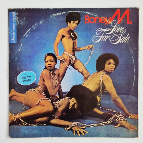 Boney M. Love For Sale vinyl used, Greek pressing 1977
