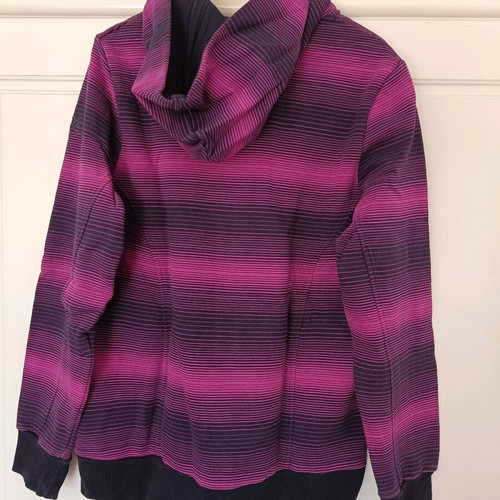 Manguun zip-up hoodie with fleece lining like new, size XL