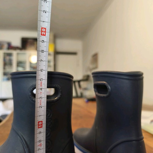 Crocs kids rain boots like new