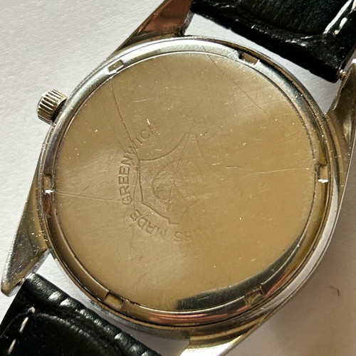Ginsbo Greenwich wristwatch used, vintage, mechanical