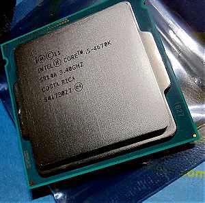 Used Intel Core i5 4670k 3.40 Ghz CPU