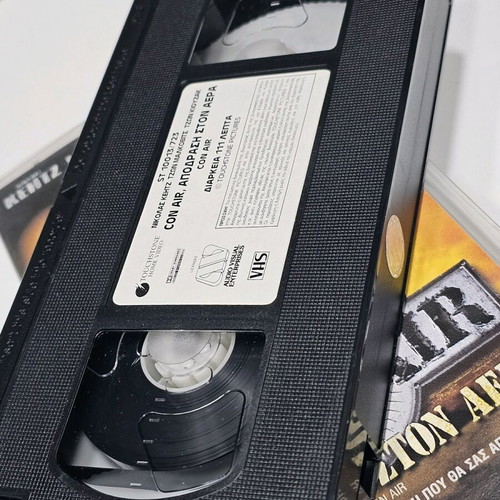 Con Air Escape at High Altitude VHS like new, adventure