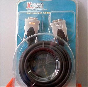Καλώδιο (cable) DVI-D (24+1) - DVI-D (24+1) 5m