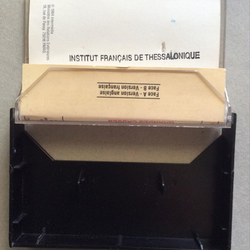 Victor Hugo Grandes Oeuvres Grandes Causes cassette tape used