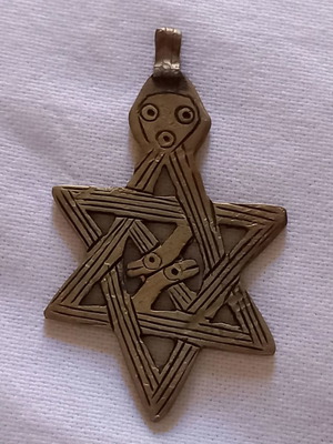 Coptic handmade cross N12 used without chain