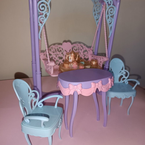 Barbie Erika Tea Party Set like new, complete accessories