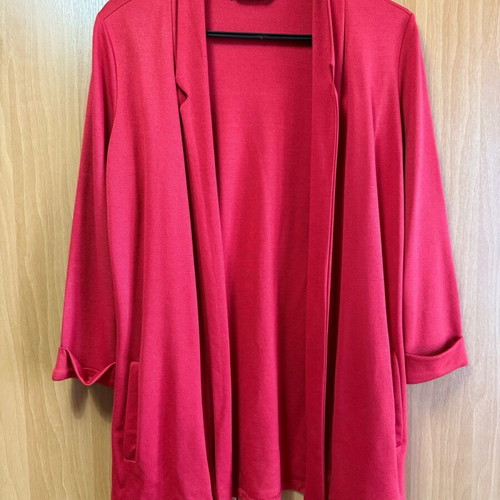 Red jacket with pockets like new