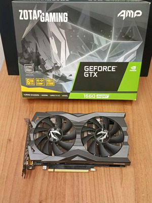 Κάρτα γραφικών Zotac GTX 1660 Super σαν καινούργια