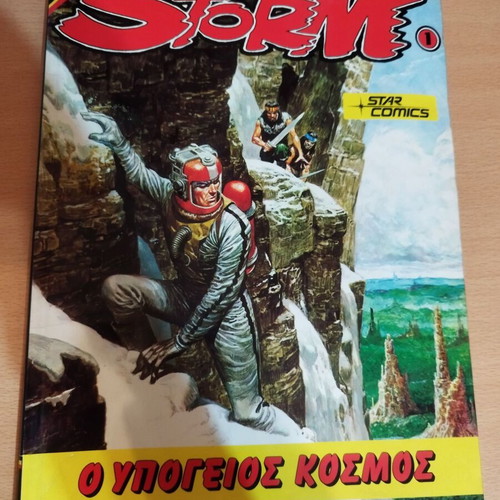 Comic Storm 1 The Underground World vintage 1985, like new comic