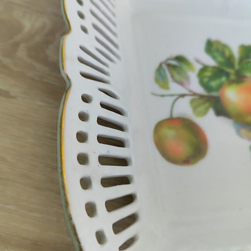 Set of 2 vintage porcelain dishes used