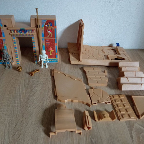 Playmobil Scooby-Doo! Adventure in Egypt 70365 used with pyramid parts