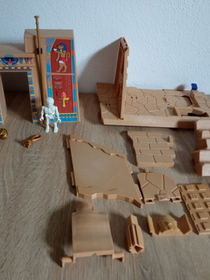Playmobil Scooby-Doo! Adventure in Egypt 70365 used with pyramid parts