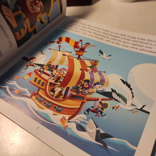 Little Classics Treasure Island children's book like new in English