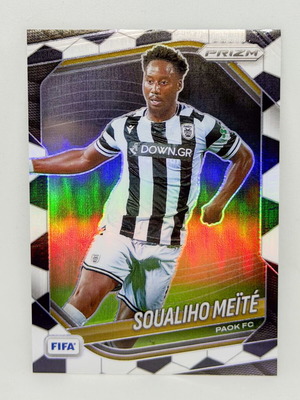 Panini FIFA Prizm 2025/26 Soualiho Meïté Soccer Ball Prizm Parallel SP card new