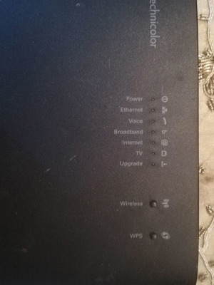 Router used with power supply and cable