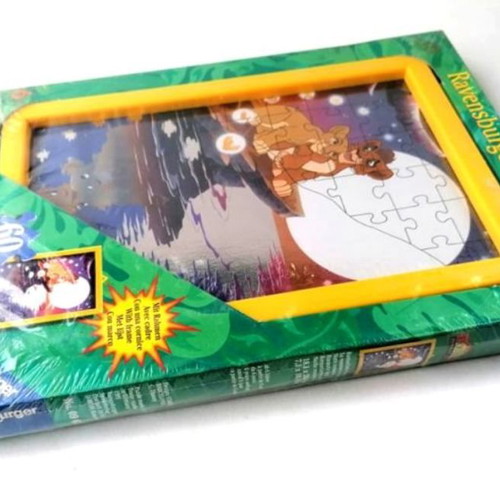Lion King puzzle new 60 pieces with frame Ravensburger 1999