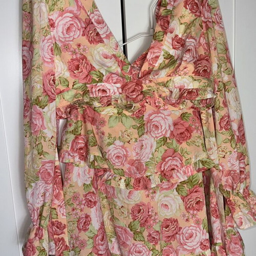 Shein Floral Summer Dress like new, pink multicolor, size M